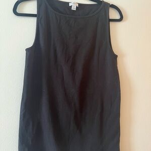 J. Crew Classic Black Tank Top